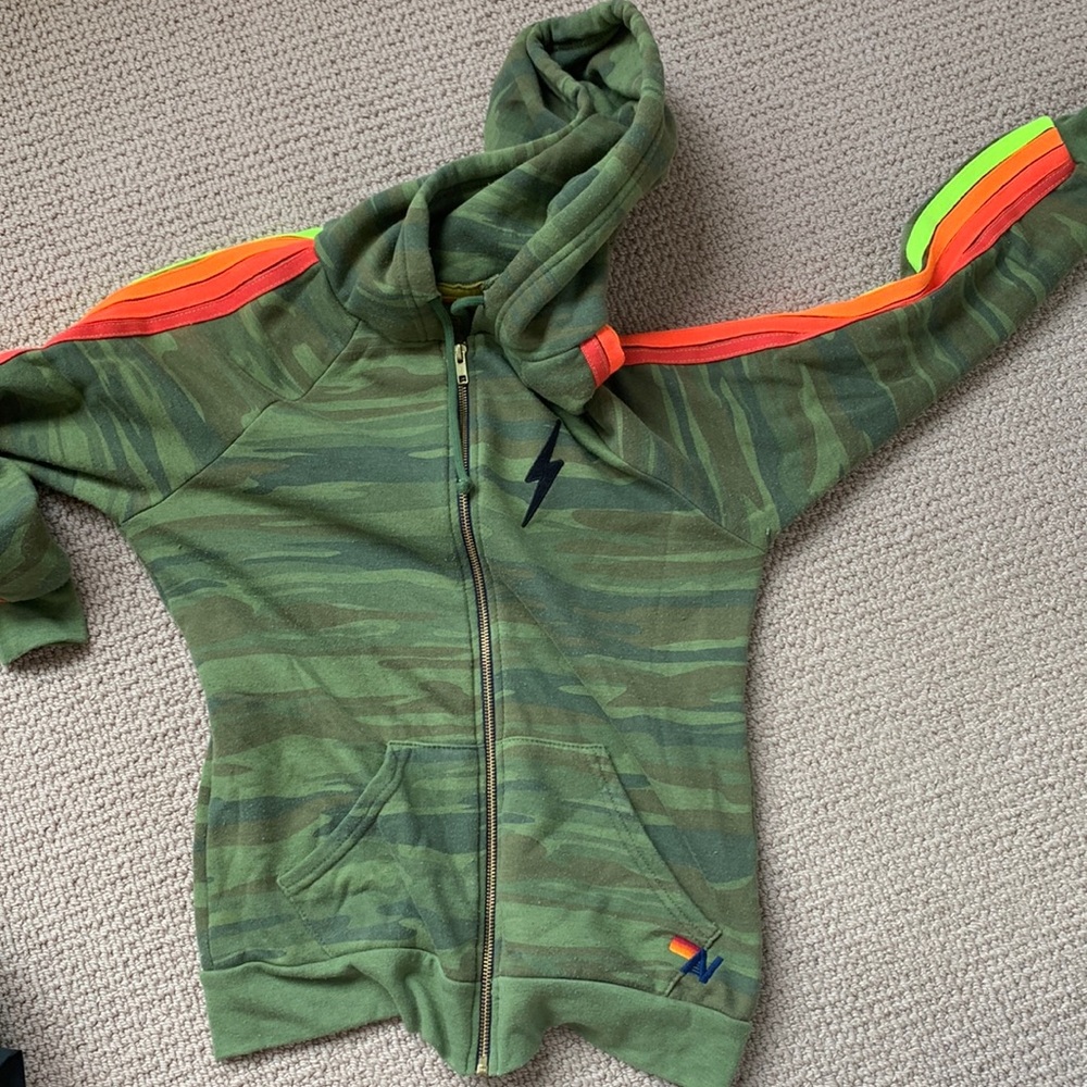 aviator nation zip up